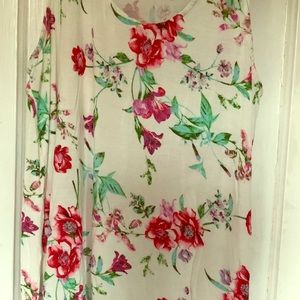 Agnes & Dora floral print essential tank